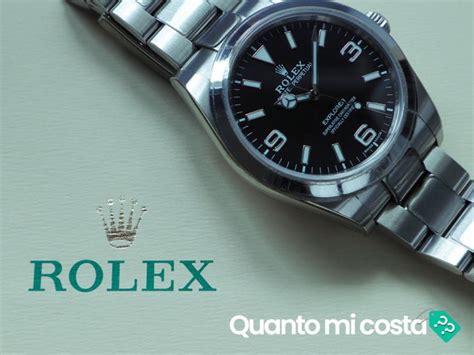 quanto costa il rolex oyster perpetual